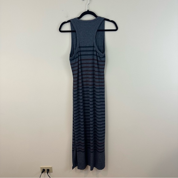 Sundry Racerback Stripe Dress Maxi Length Gray Blue Size XS (Sundry 0) - Picture 7 of 7